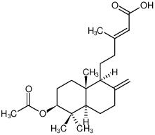 3-Acetoxy-8(17),13E-labdadien-15-oic acid